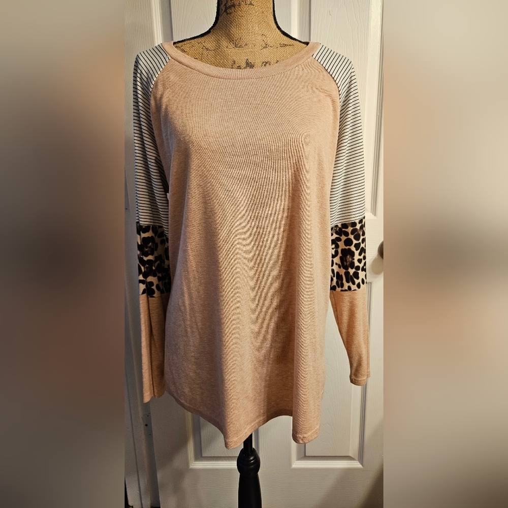 Floral Find, Long Sleeve Top